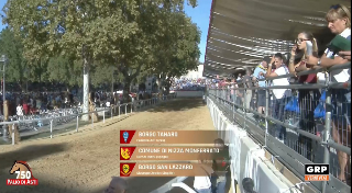 Palio di Asti, i 3 classificati della Terza Batteria